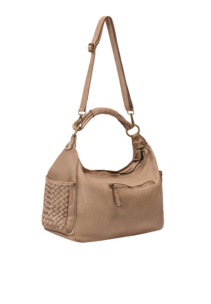 DreiMaster Vintage Damen Ledertasche