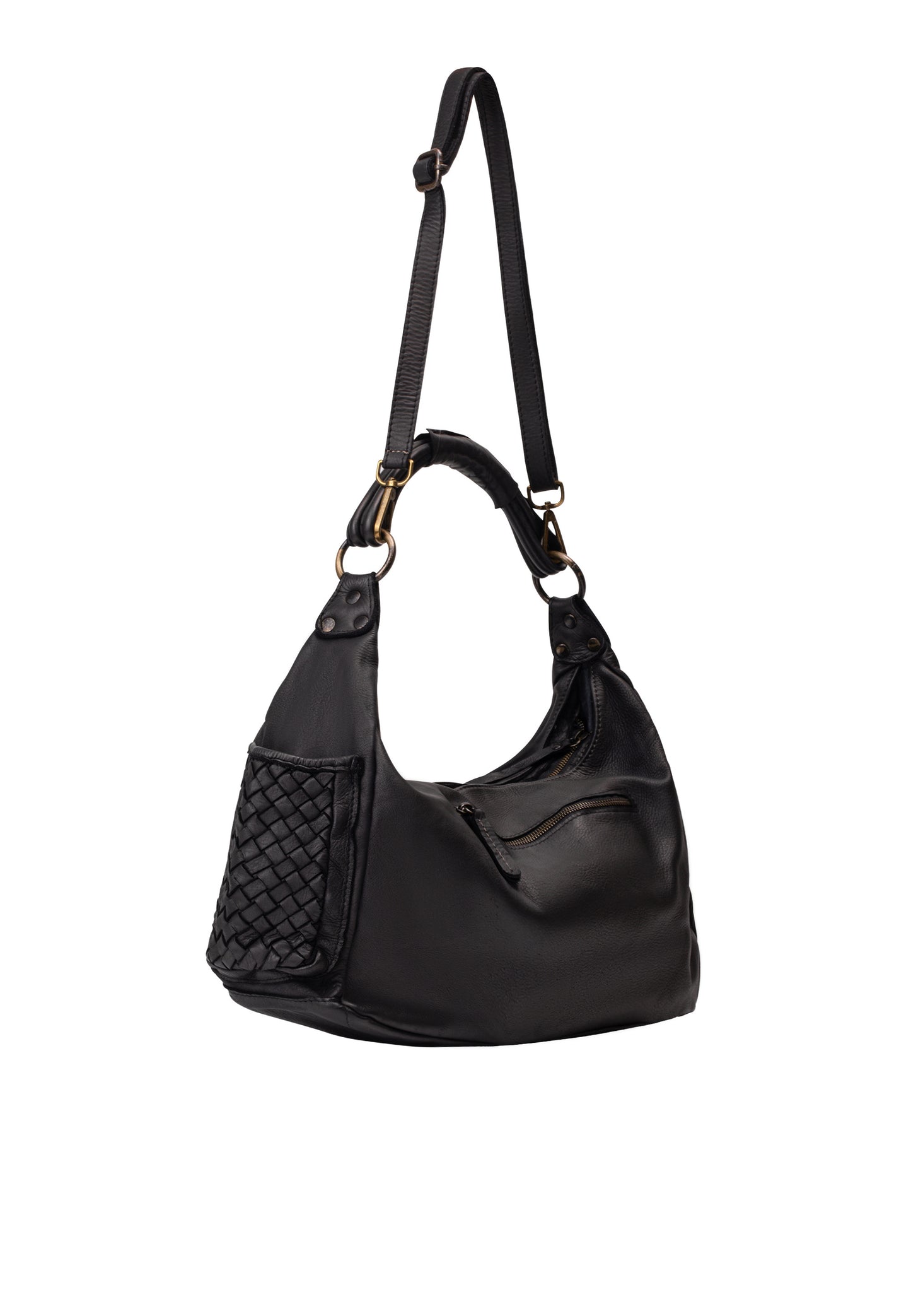 DreiMaster Vintage Damen Ledertasche