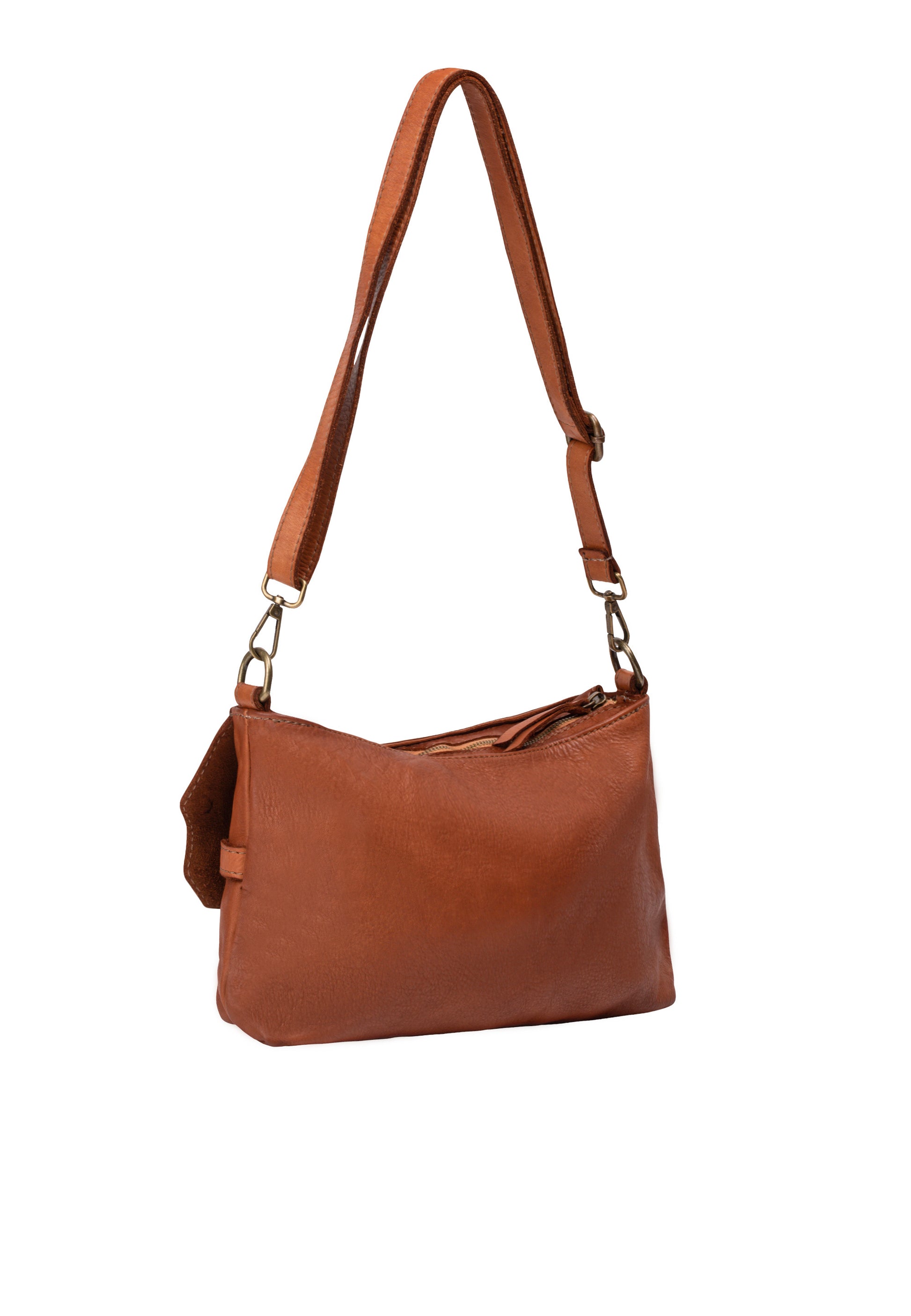 DreiMaster Vintage Damen Ledertasche