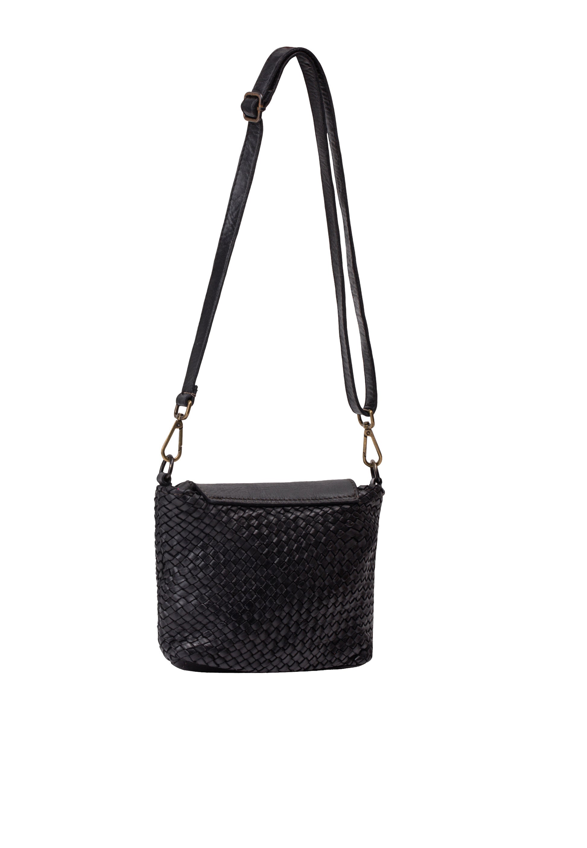 DreiMaster Vintage Damen-Schultertasche aus Leder
