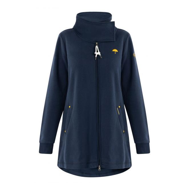 Schmuddelwedda Damen Lange Sweatjacke