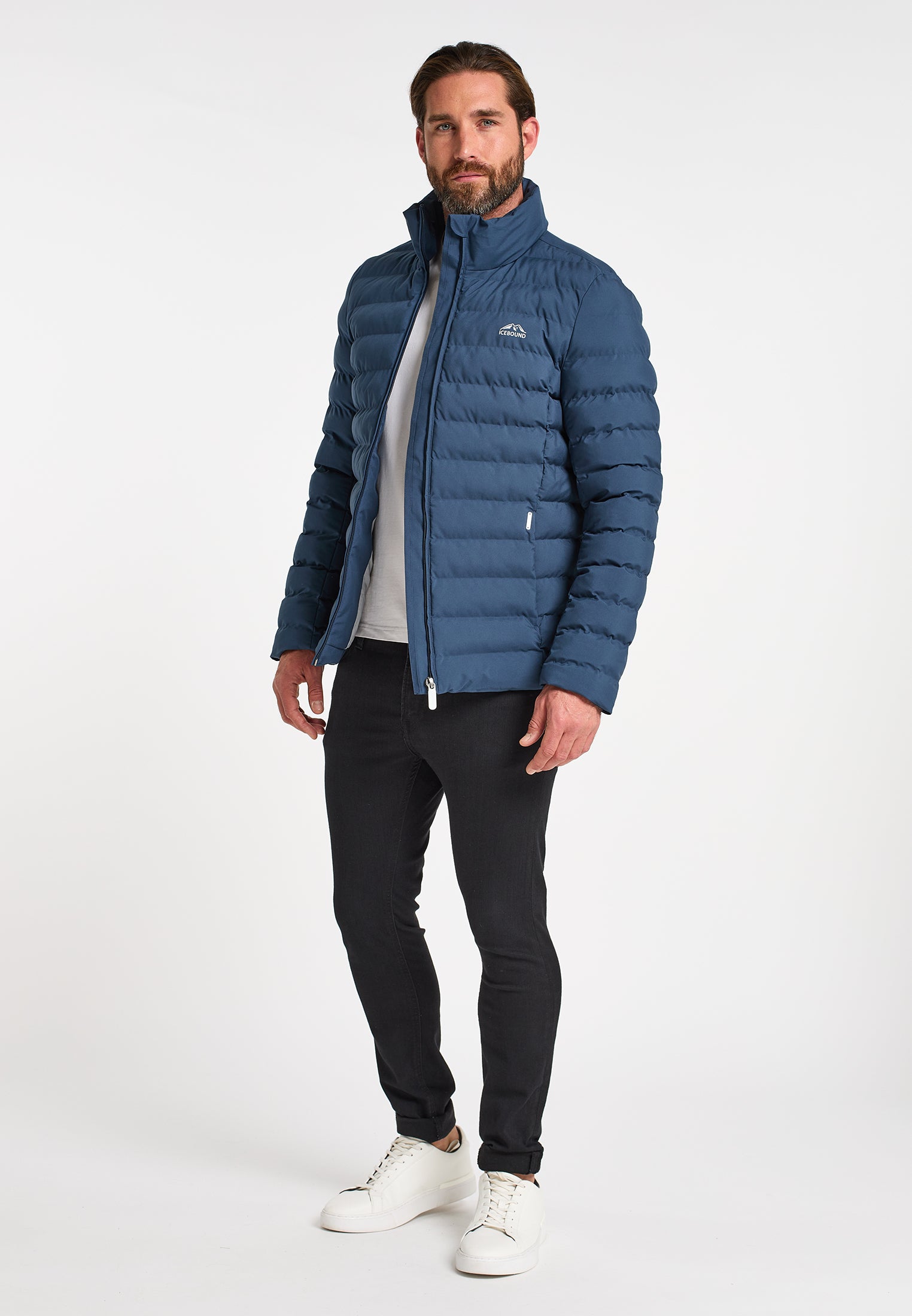 Wattierte Winterjacke