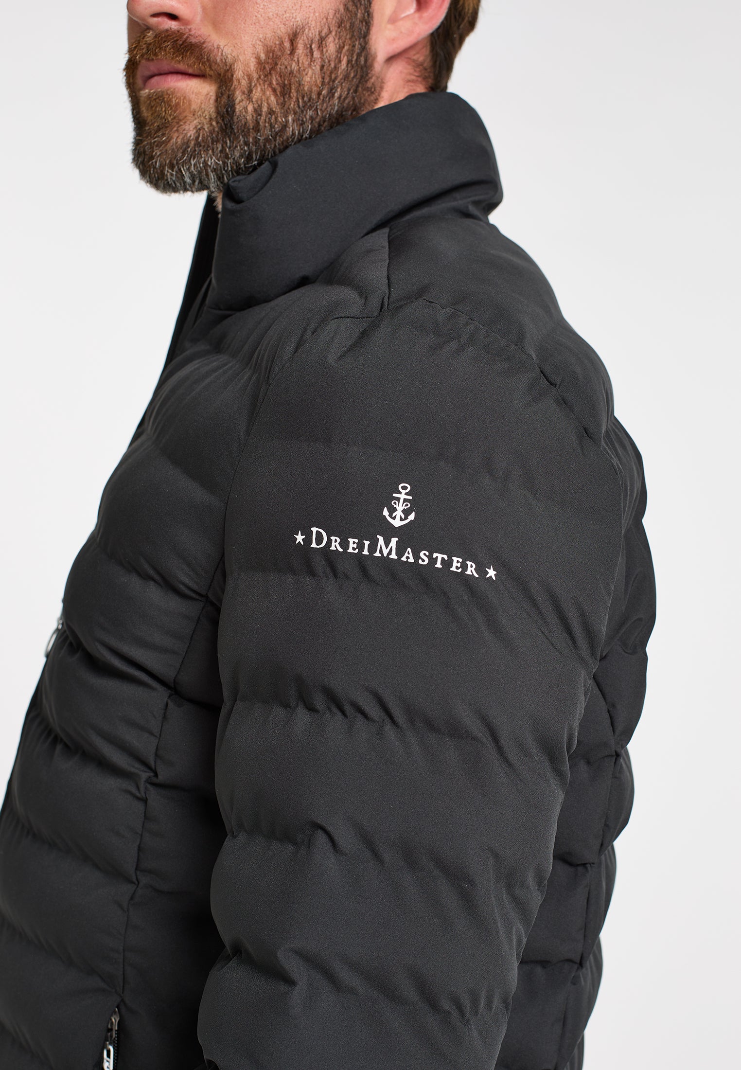 DreiMaster Maritim Herren Steppjacke mit Polsterung