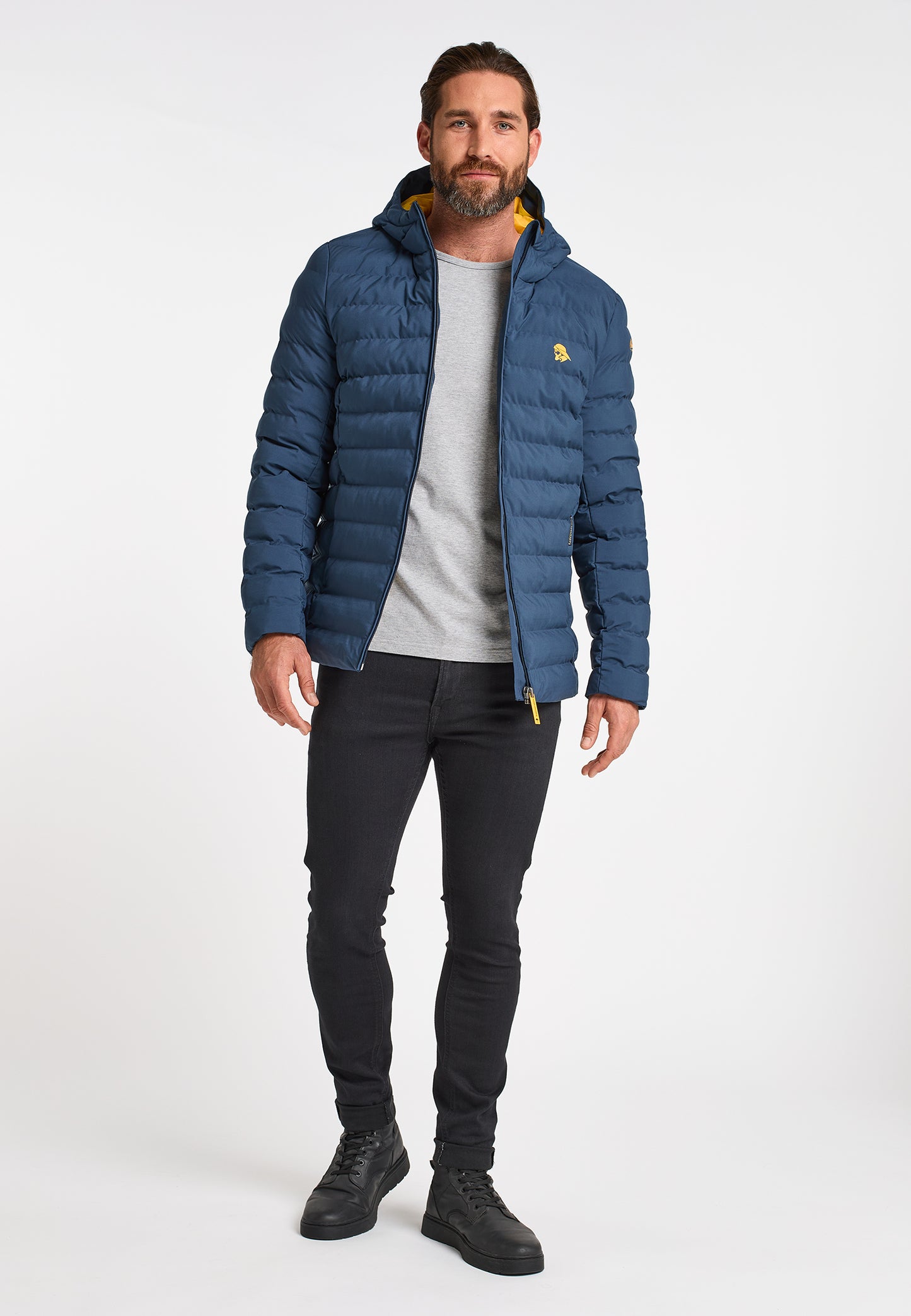 Schmuddelwedda Men's Padded Quilted Jacket