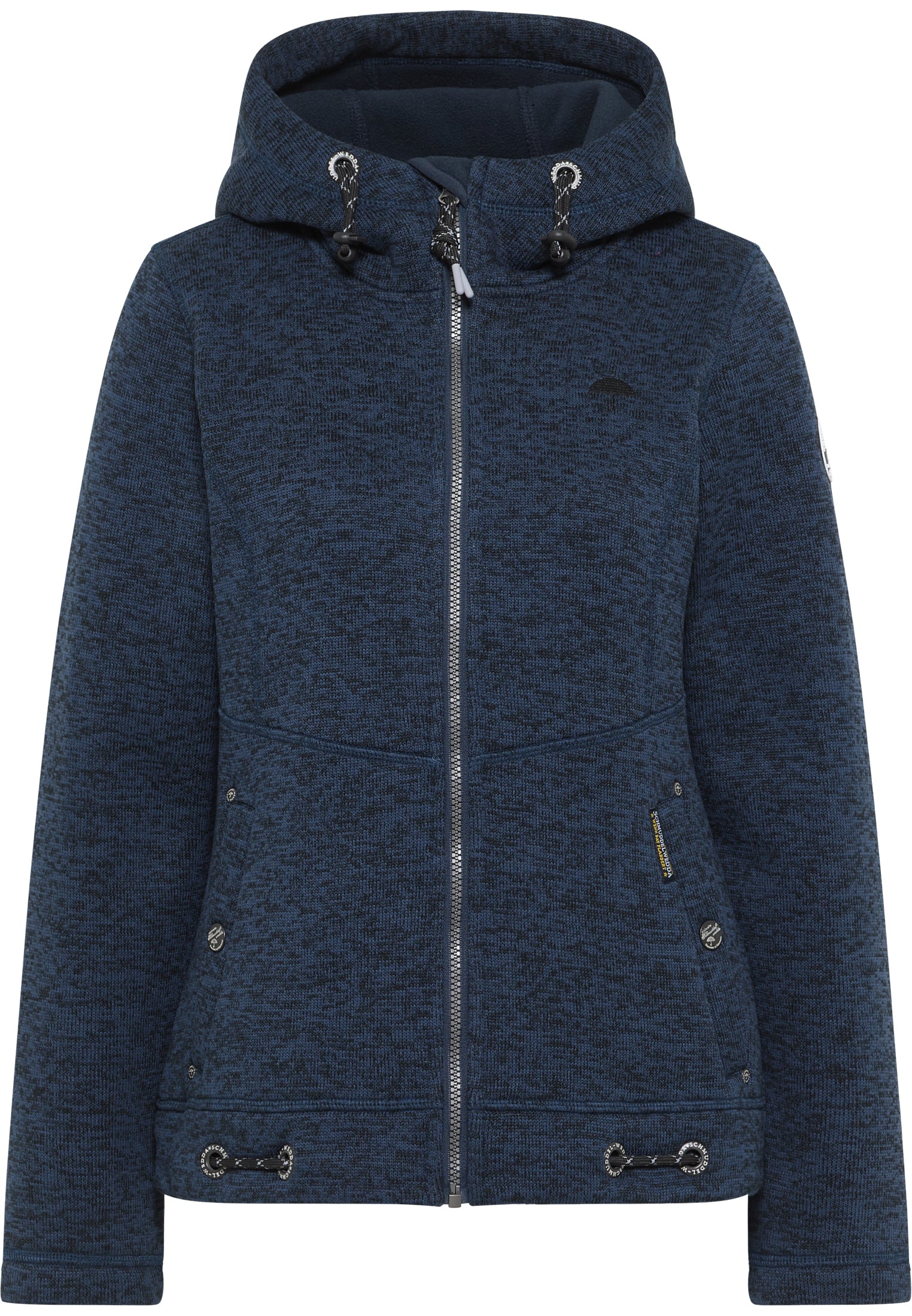 Schmuddelwedda damska dzianinowa kurtka polarowa