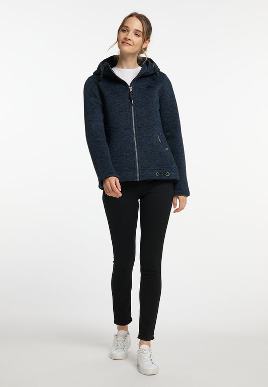 Schmuddelwedda Damen-Strickfleecejacke