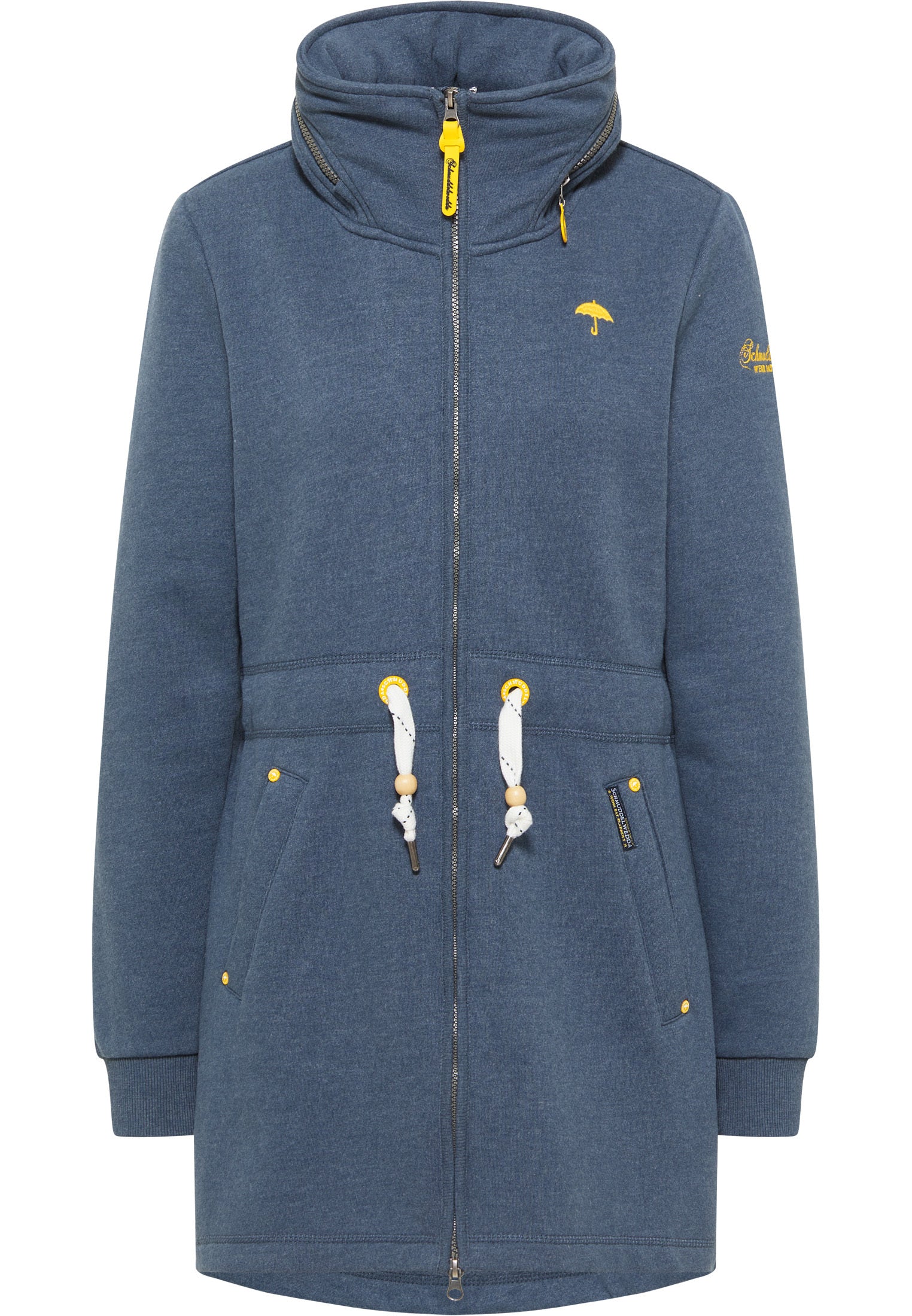 Schmuddelwedda damska długa kurtka