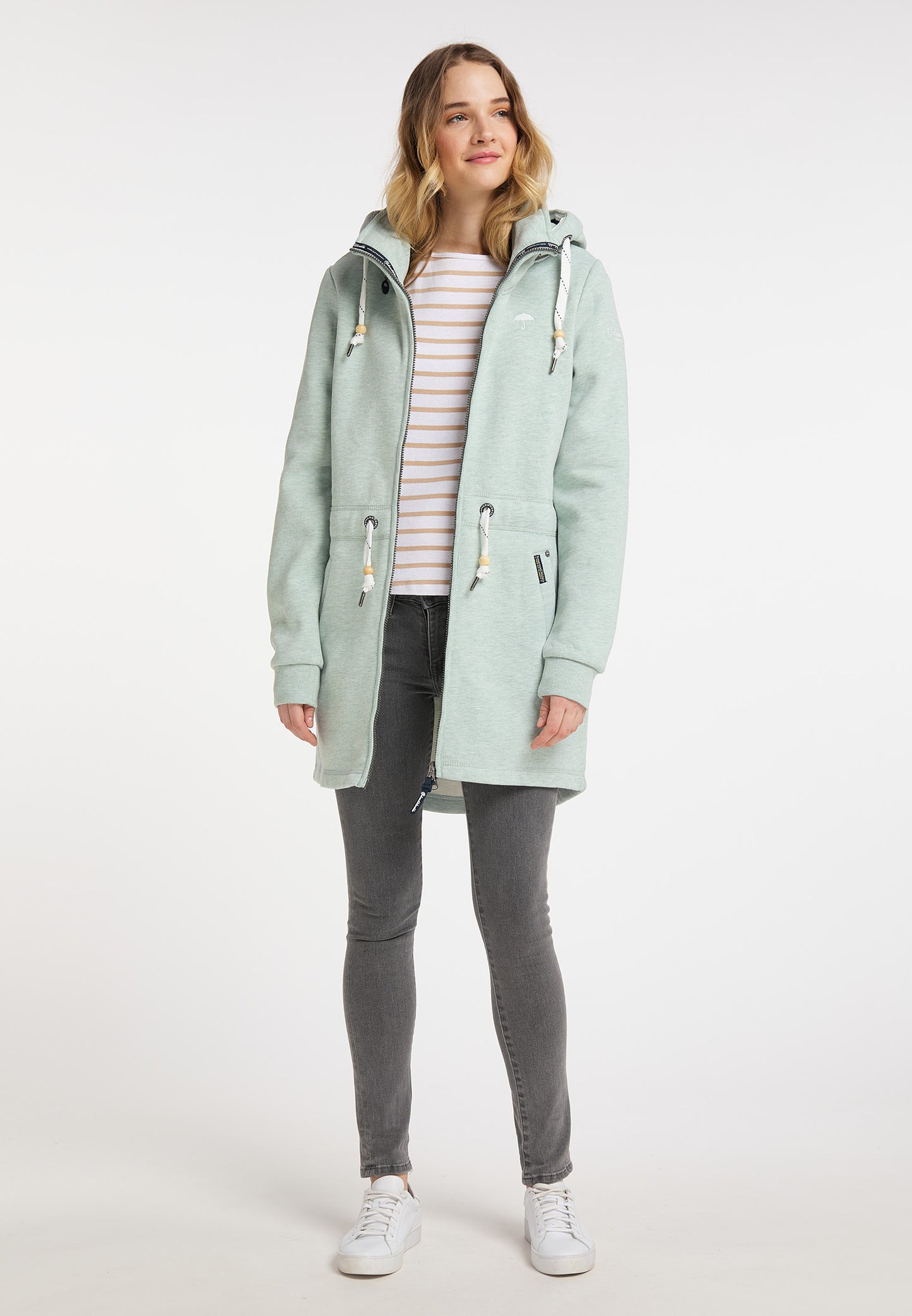 Schmuddelwedda damska długa kurtka