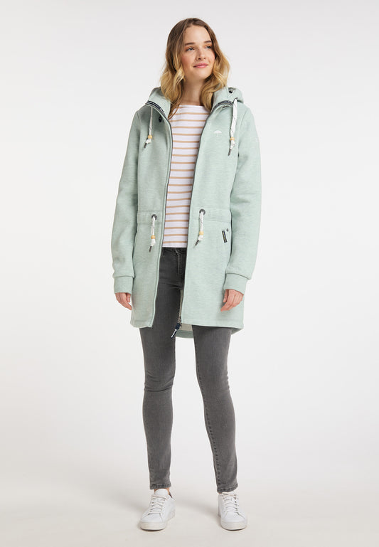 Schmuddelwedda Damen Lang Sweatjacke