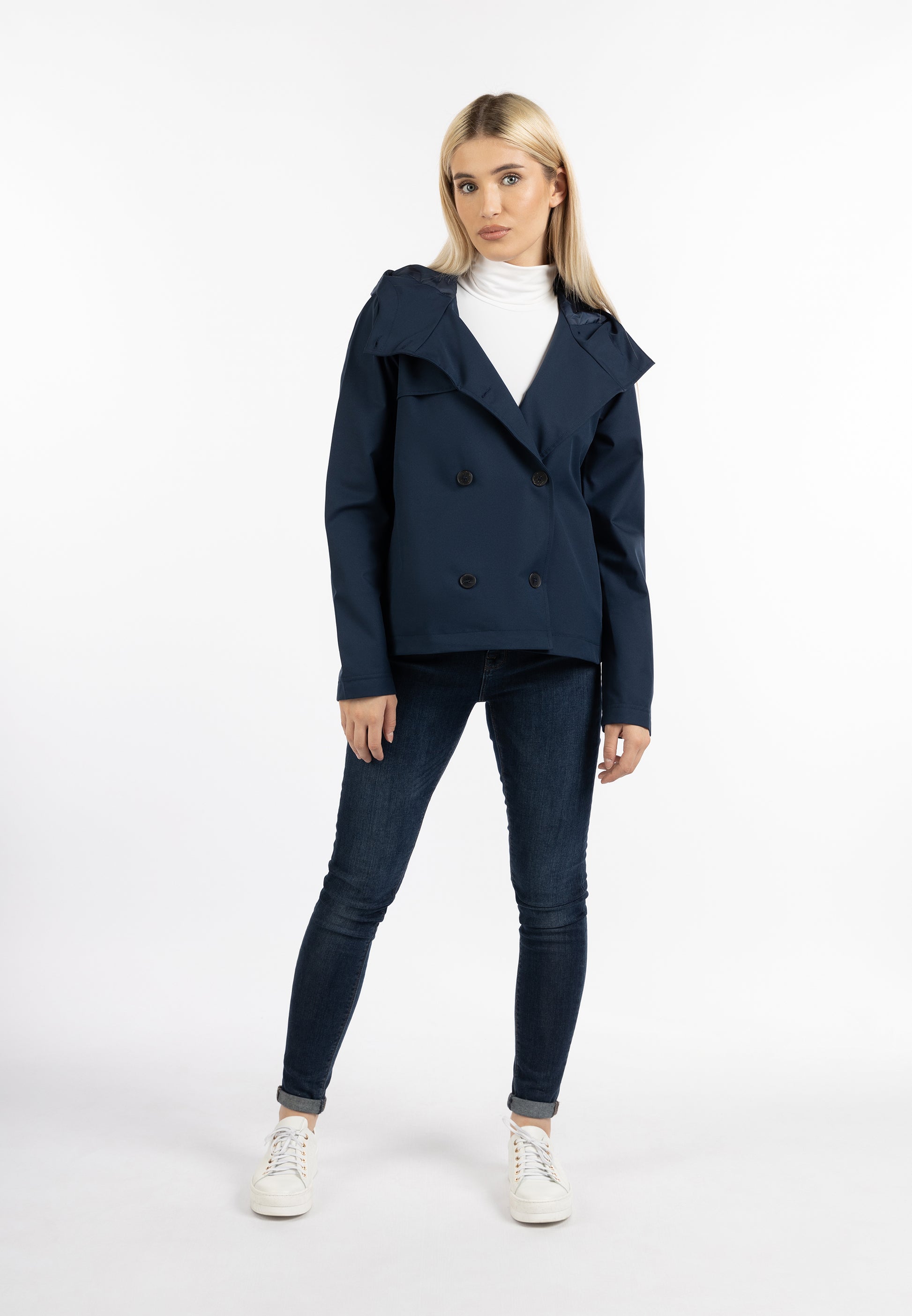 DreiMaster Klassik Women's Rain Jacket Recycled Material - Schmuddelwedda Shop