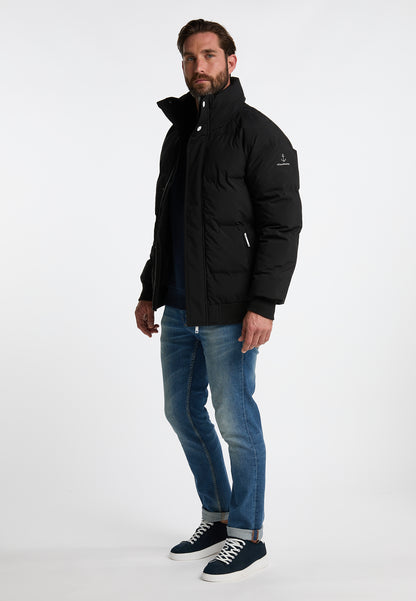 DreiMaster Maritim Herren-Winterjacke mit Wattierung