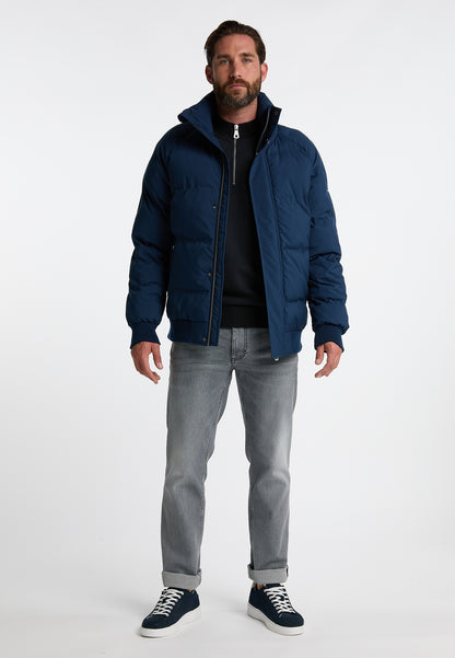 DreiMaster Maritim Herren-Winterjacke mit Wattierung
