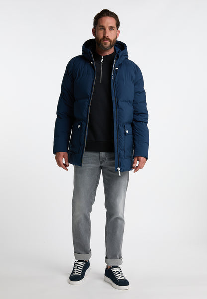 DreiMaster Maritim Herren-Winterjacke mit Wattierung