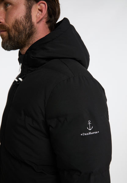 DreiMaster Maritim Herren-Winterjacke mit Wattierung