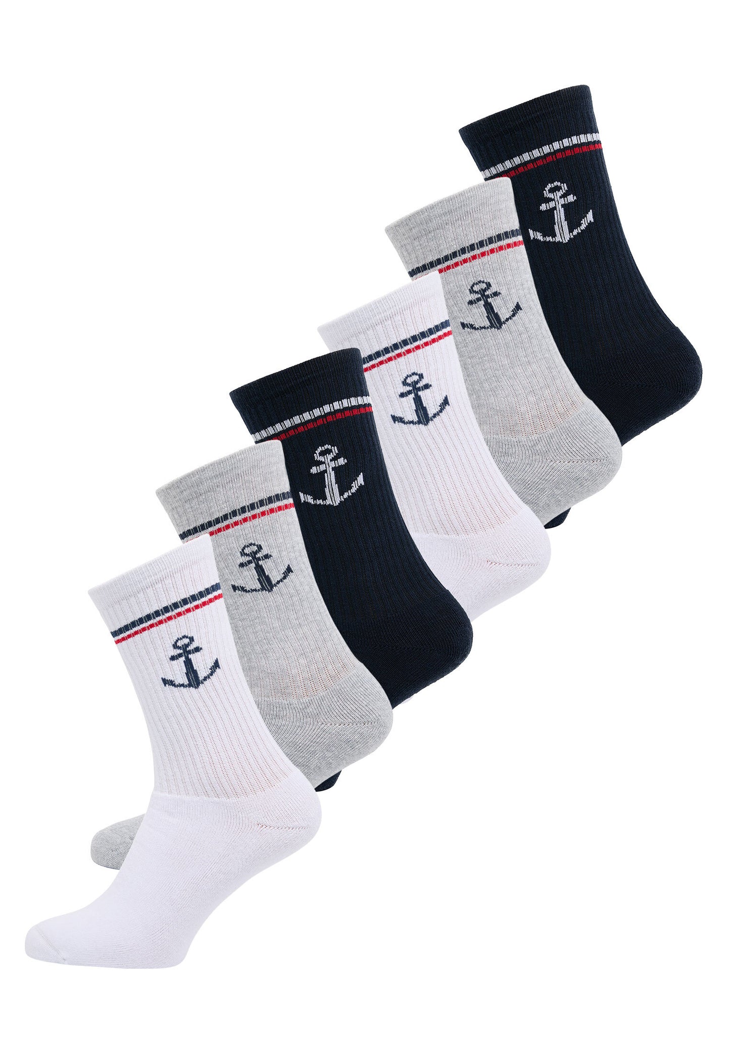 DreiMaster Maritim Men's 6 PACK - Socken