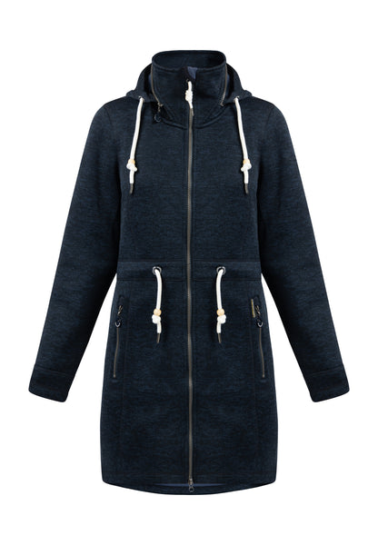 Schmuddelwedda Damen Strickfleece Mantel