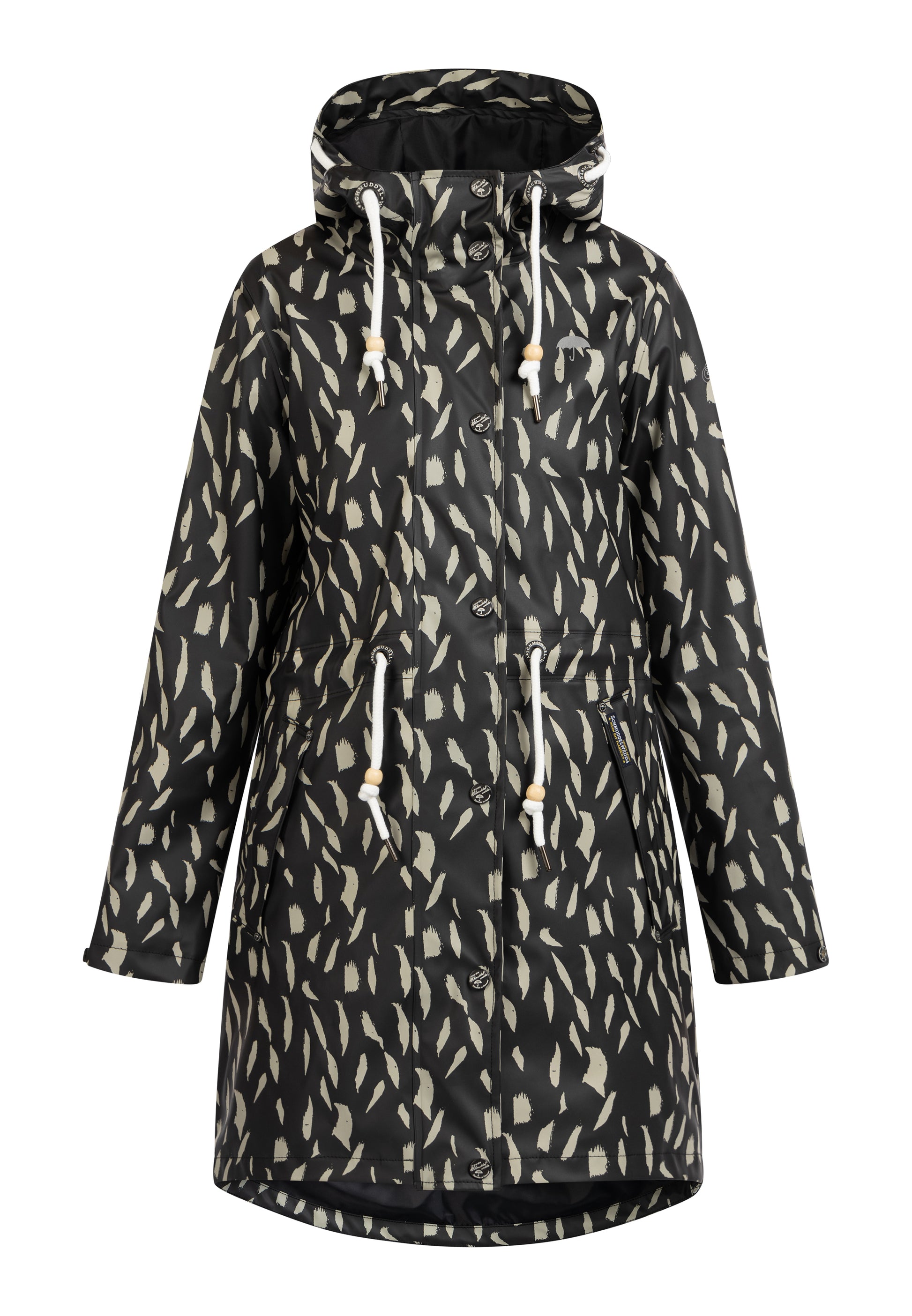 Schmuddelwedda Damen Regenmantel