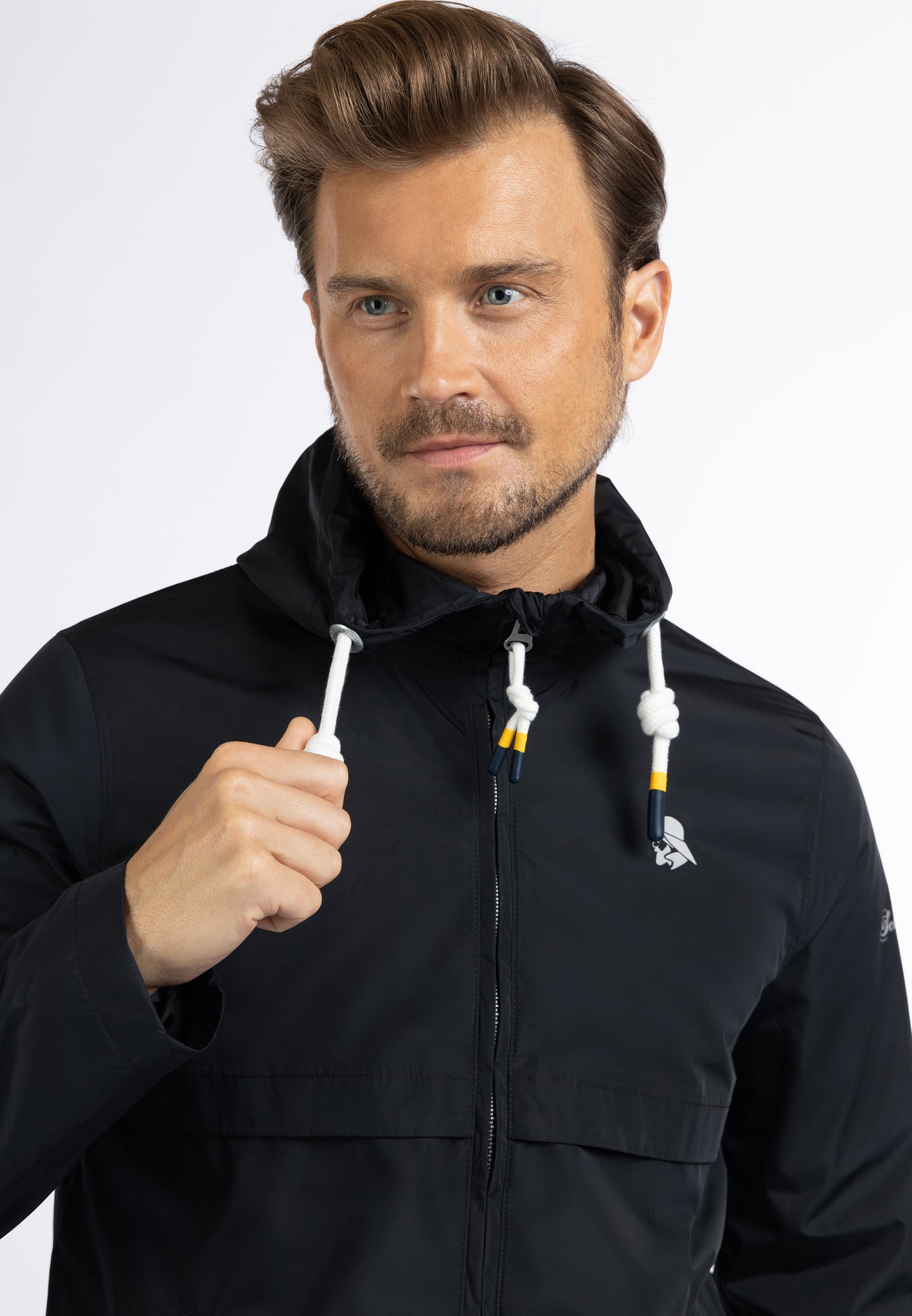 Schmuddelwedda Herren Regenjacke Recyceltes Material