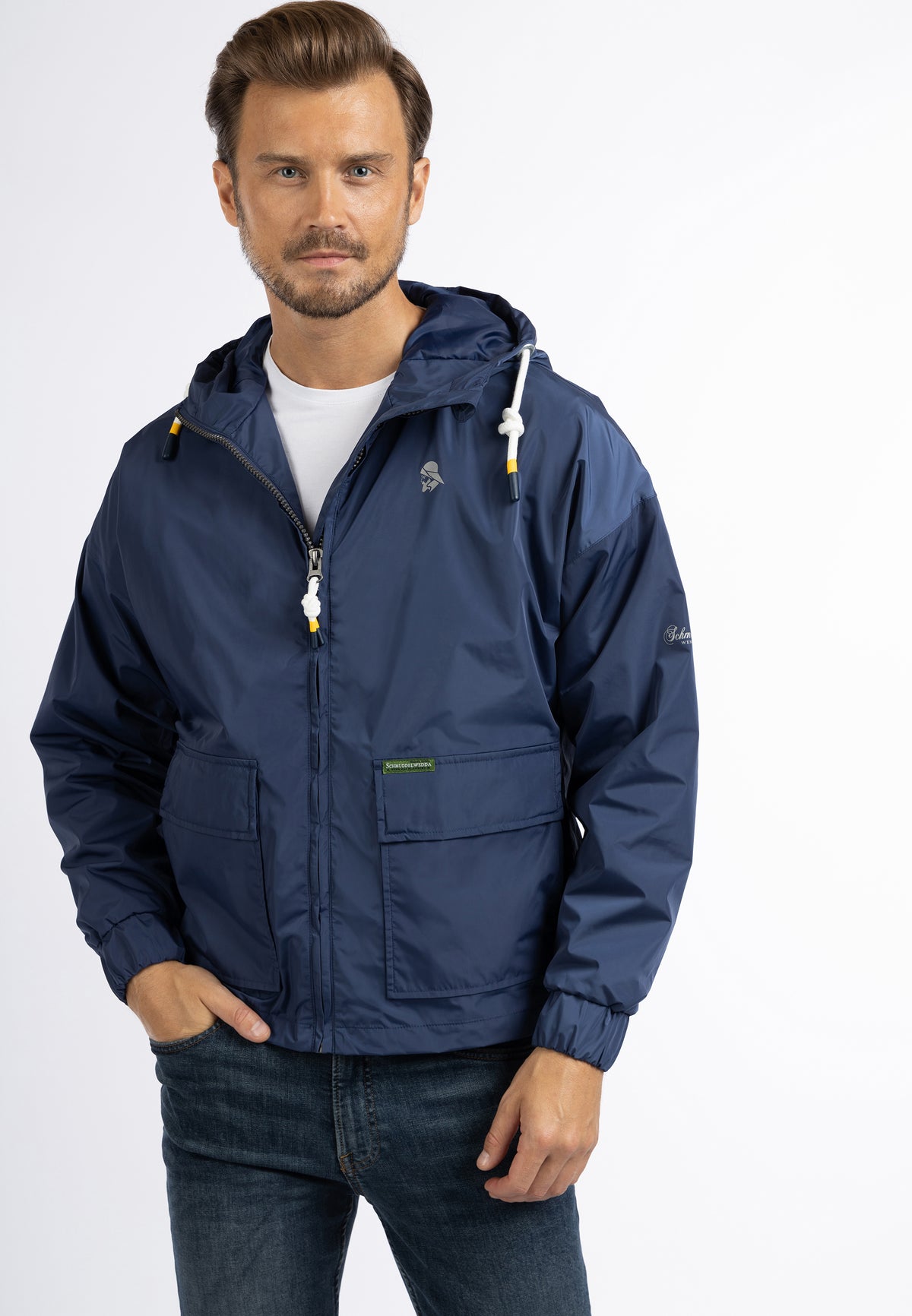Schmuddelwedda Men's rain jacket - recycled material