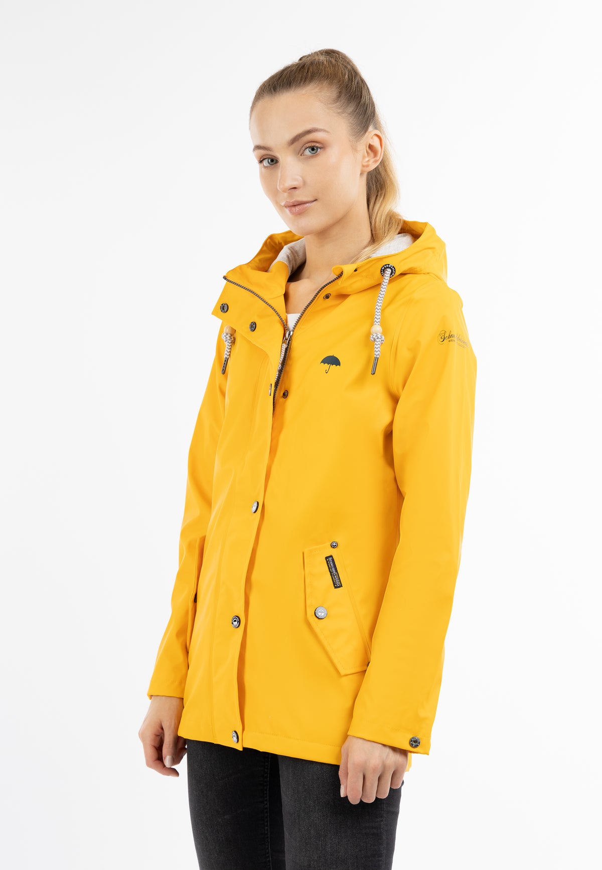 Schmuddelwedda Women's REGENJACKE + Tagesrucksack - SET