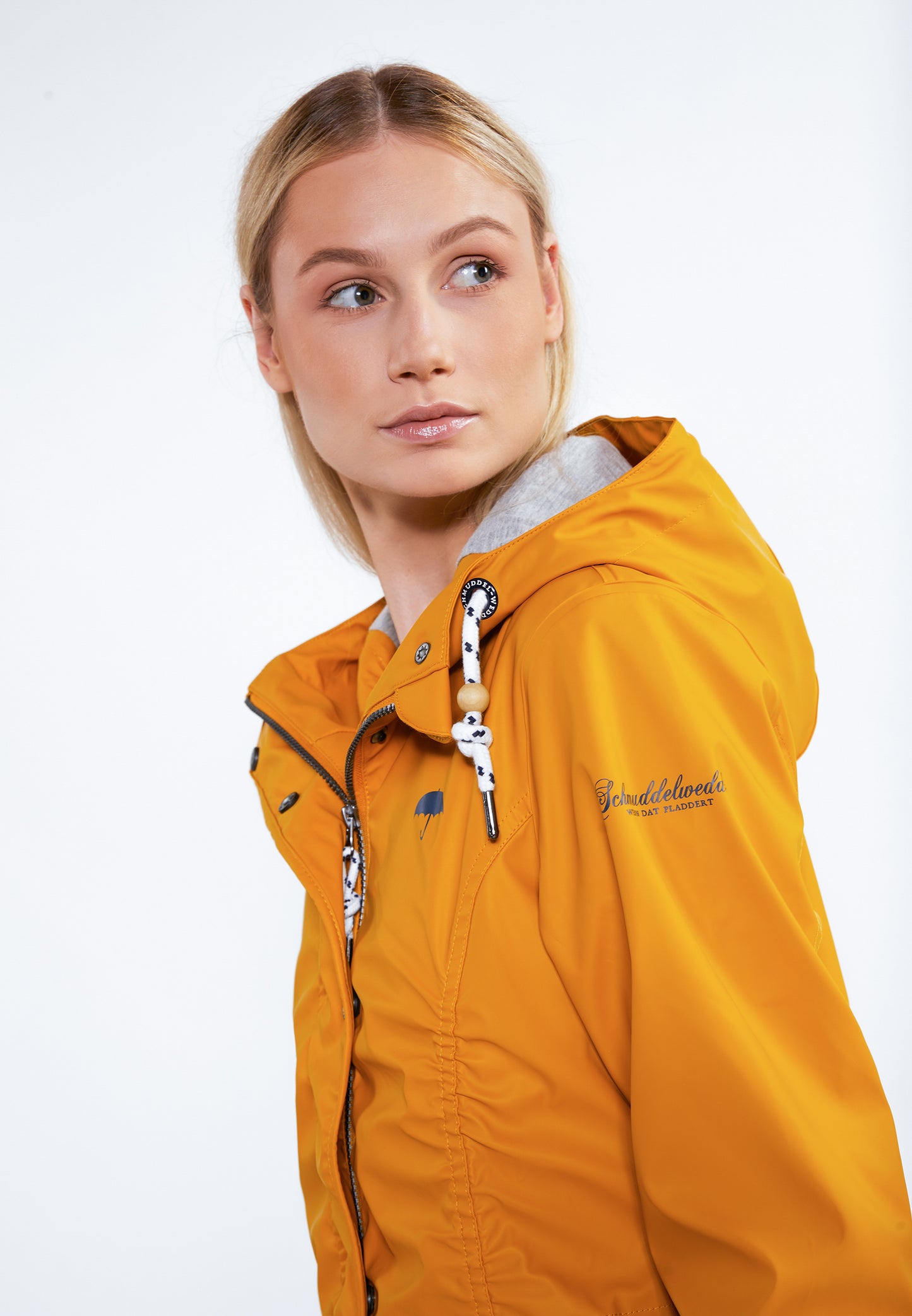 Schmuddelwedda Damen Regenmantel