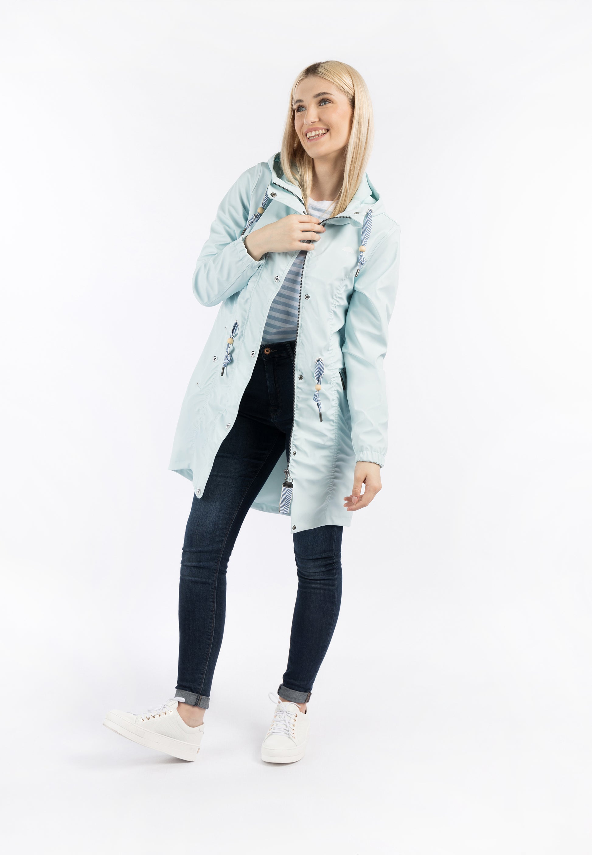 Schmuddelwedda Damen Regenmantel