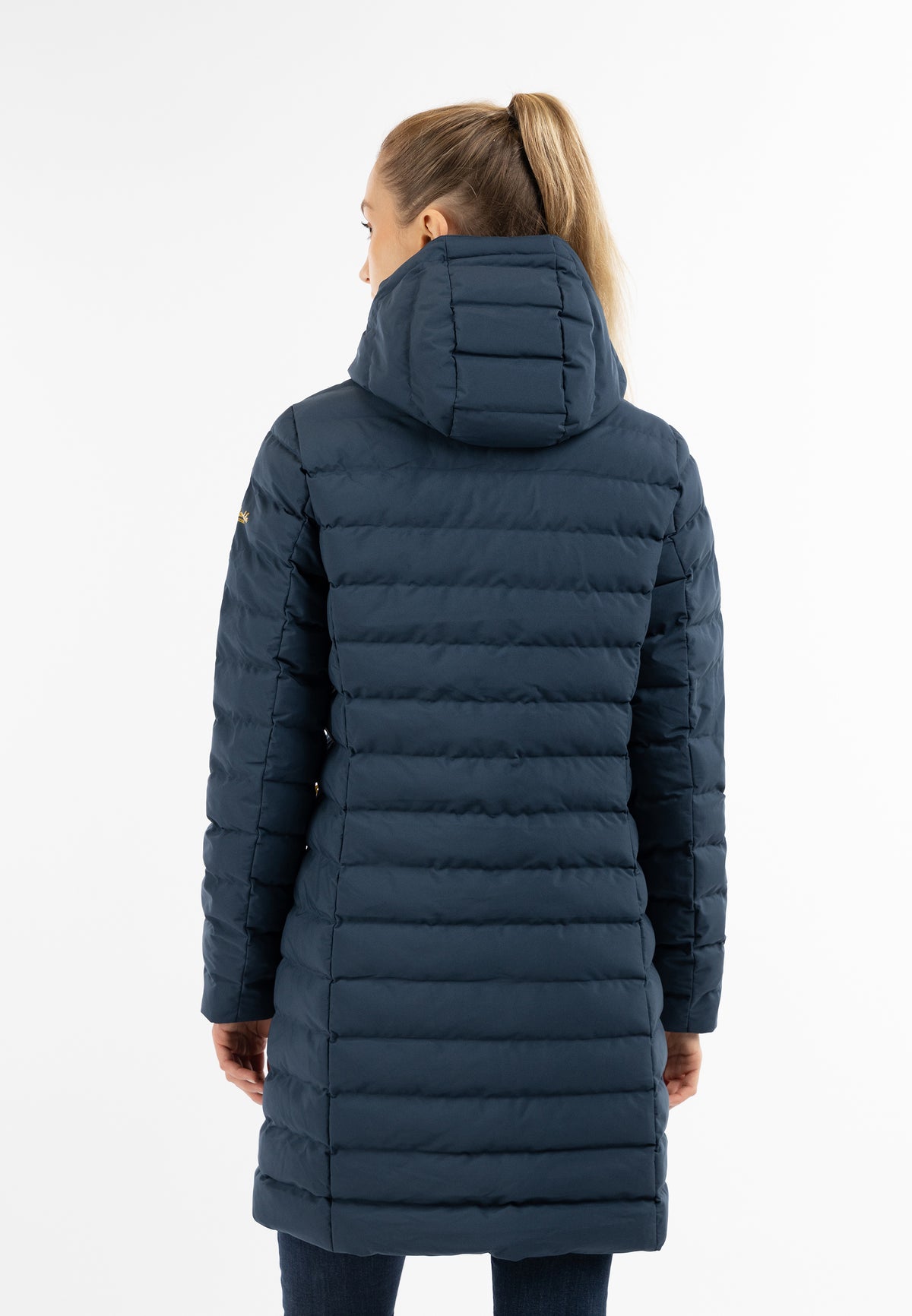 Schmuddelwedda Damen wattierter Steppmantel