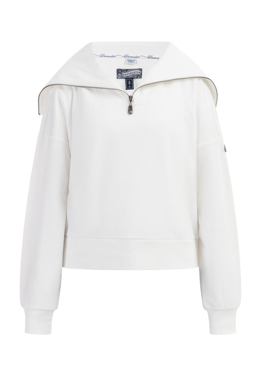 Krój oversize – sweter troyer