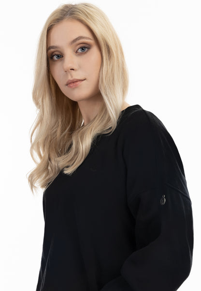 Bluza z kapturem w kroju oversize