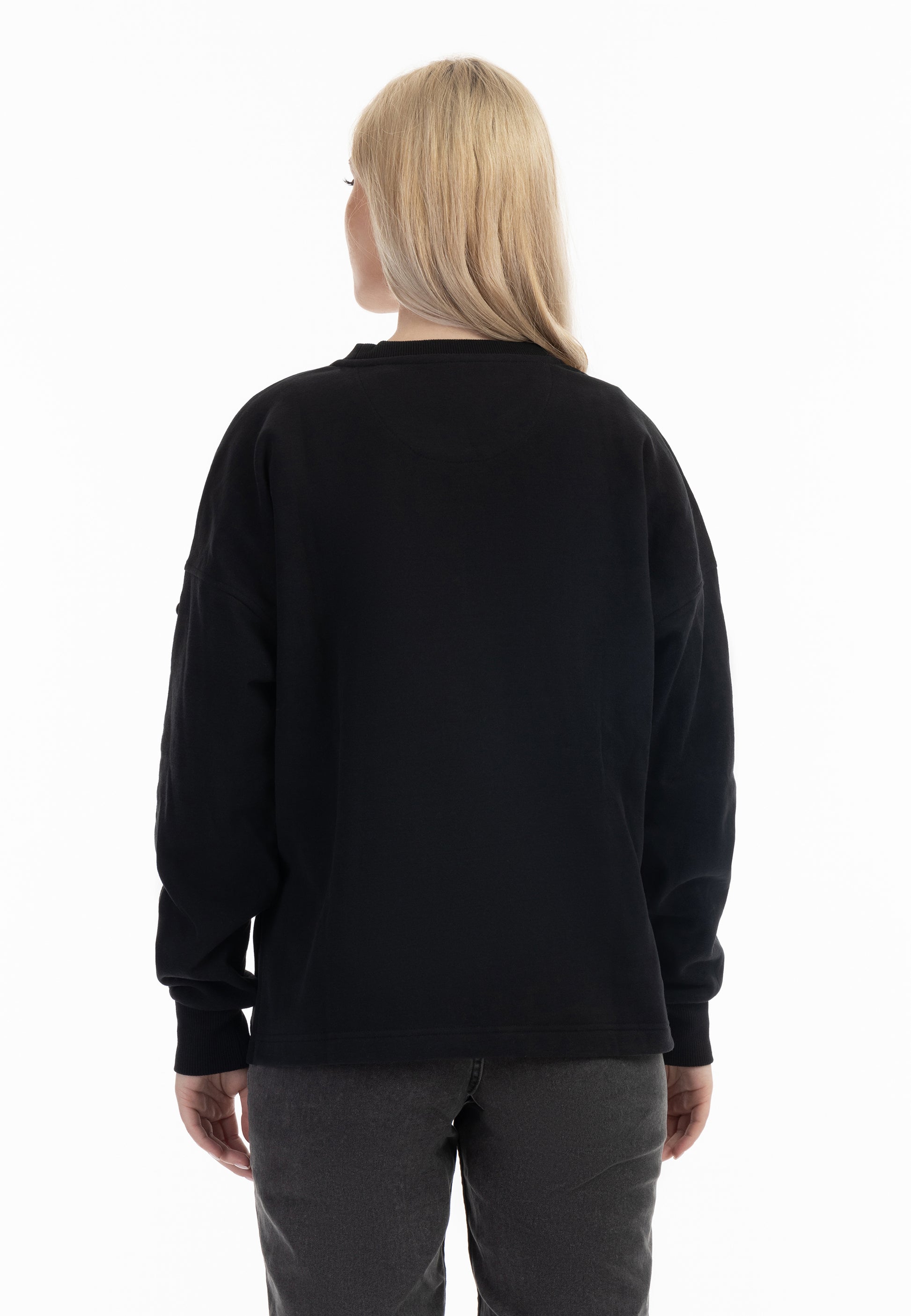 Bluza z kapturem w kroju oversize
