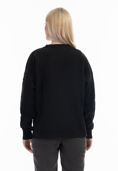 Bluza z kapturem w kroju oversize