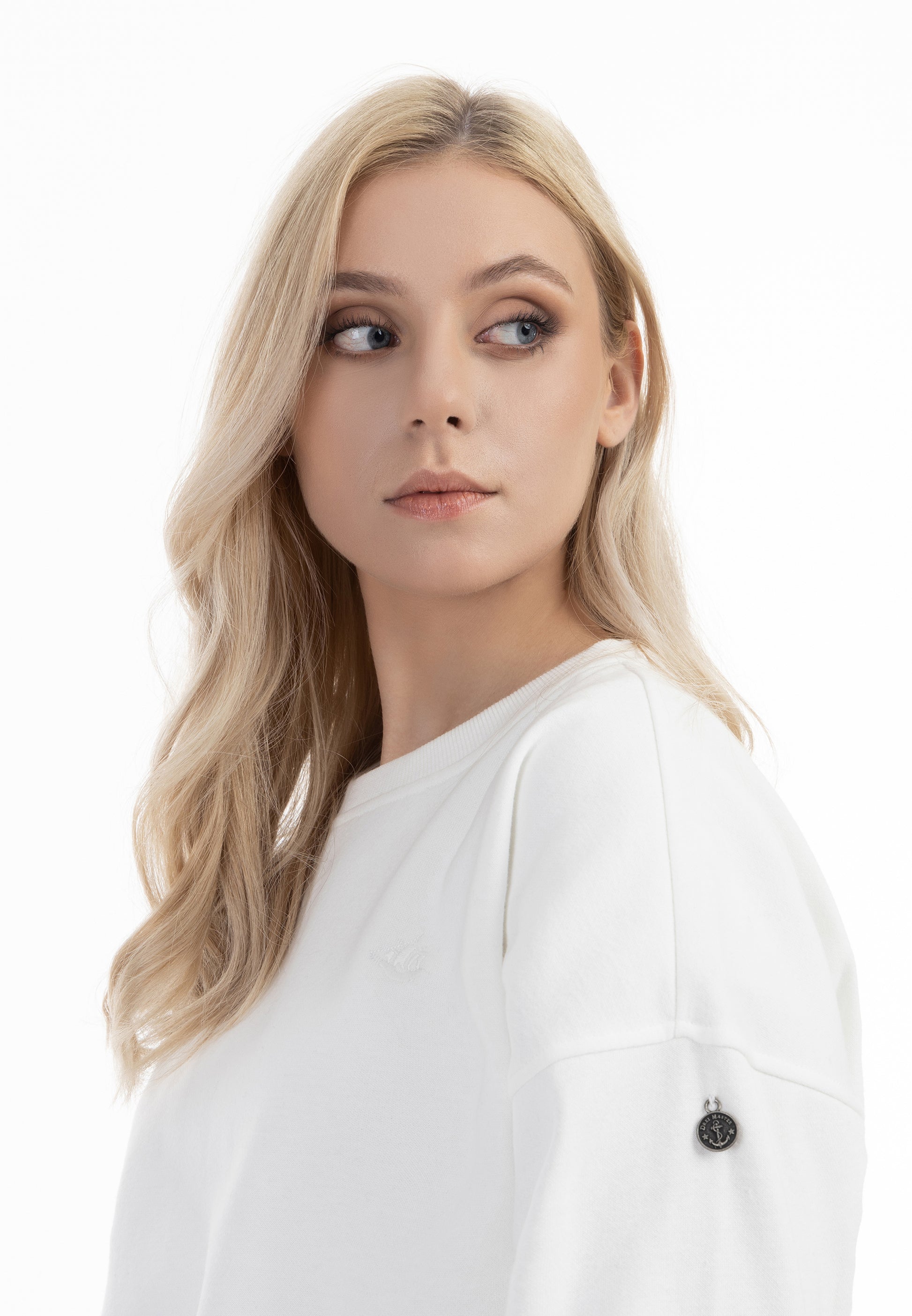 Bluza z kapturem w kroju oversize