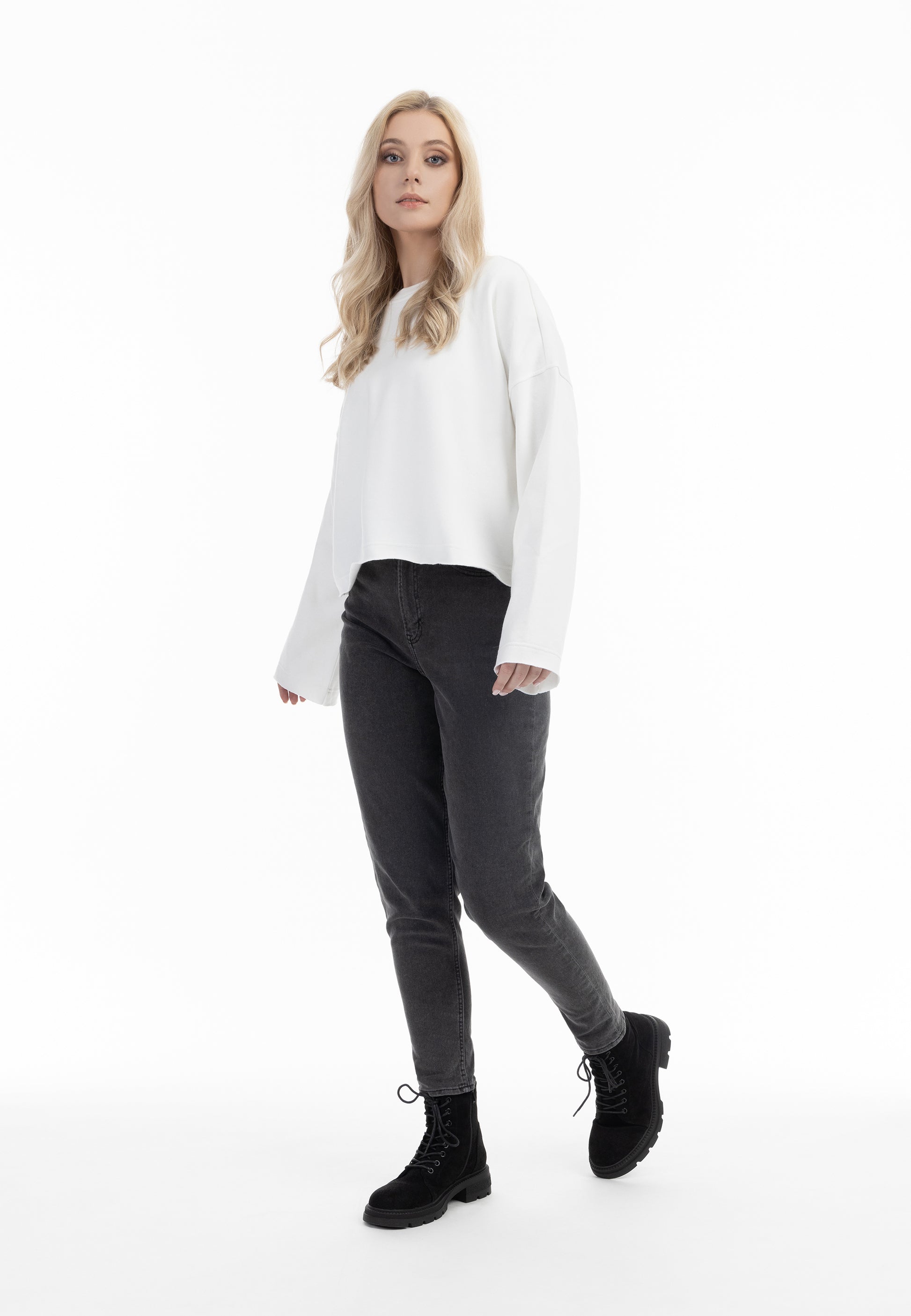 Krój oversize bluza dresowa