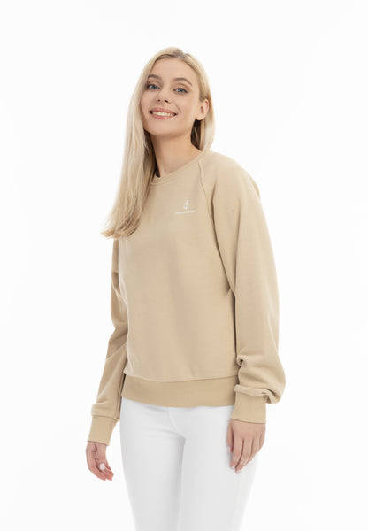 DreiMaster Maritim Damen Sweatshirt mit Rundhalsausschnitt