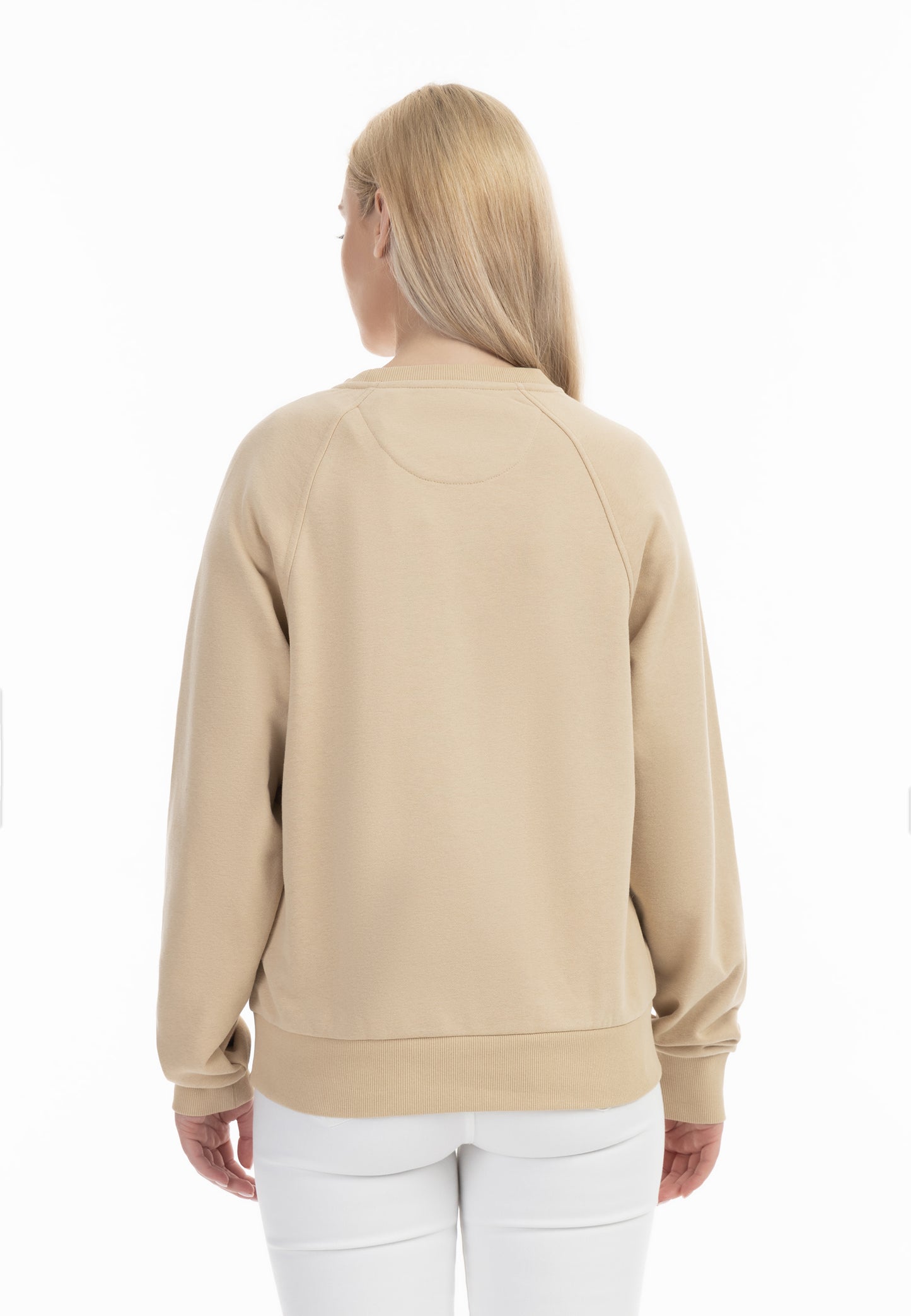 DreiMaster Maritim Damen Sweatshirt mit Rundhalsausschnitt