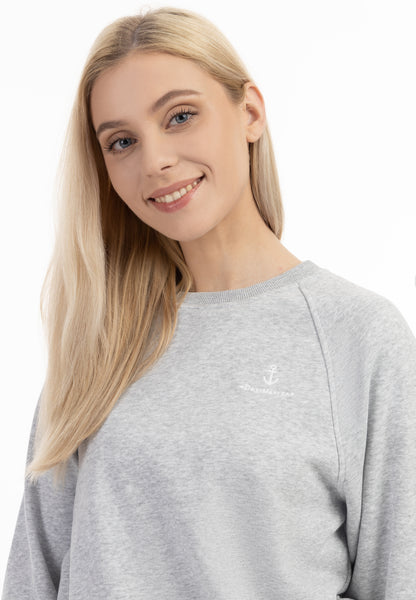 DreiMaster Maritim Damen Sweatshirt mit Rundhalsausschnitt