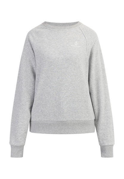 DreiMaster Maritim Damen Sweatshirt mit Rundhalsausschnitt