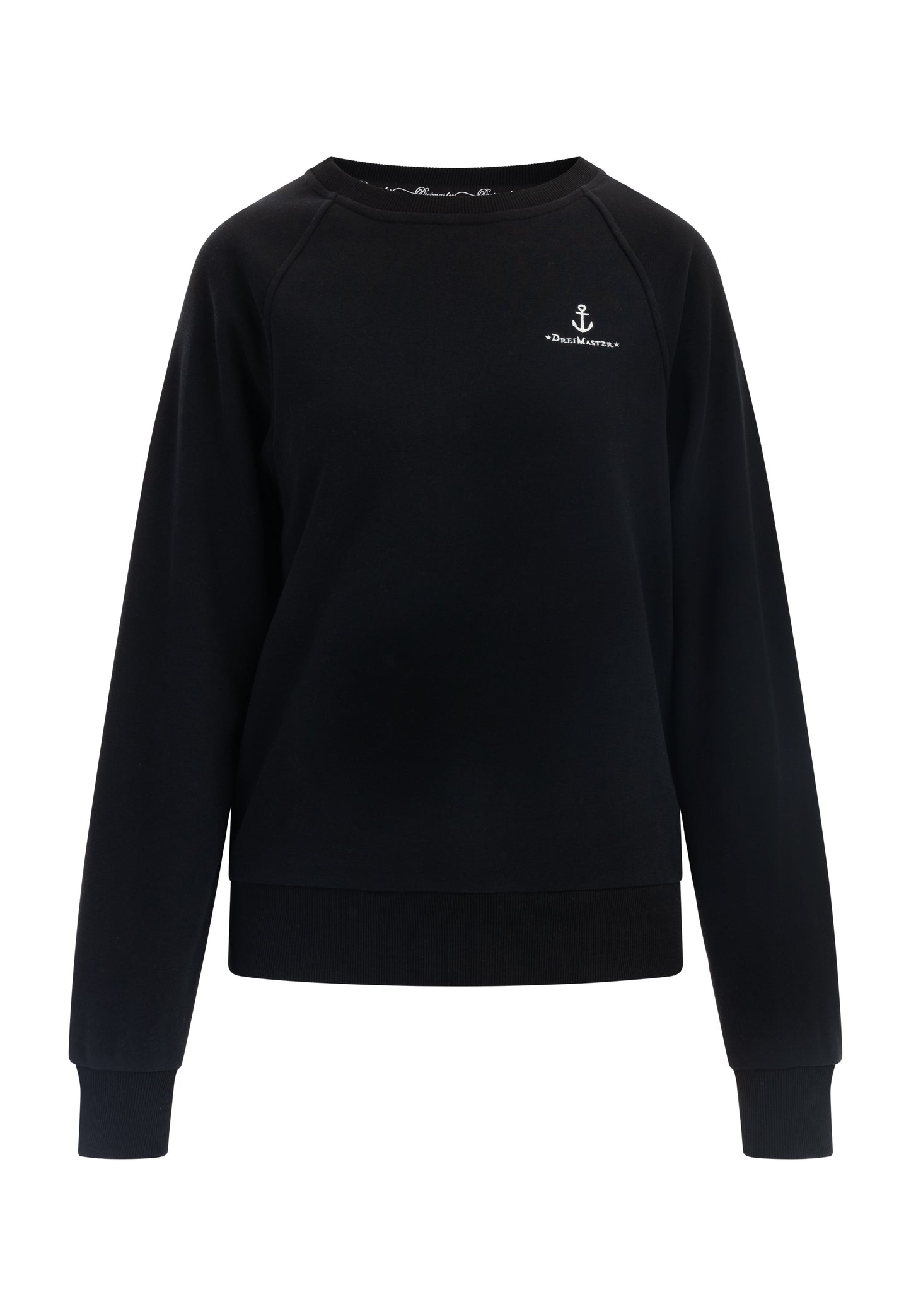 DreiMaster Maritim Damen Sweatshirt mit Rundhalsausschnitt