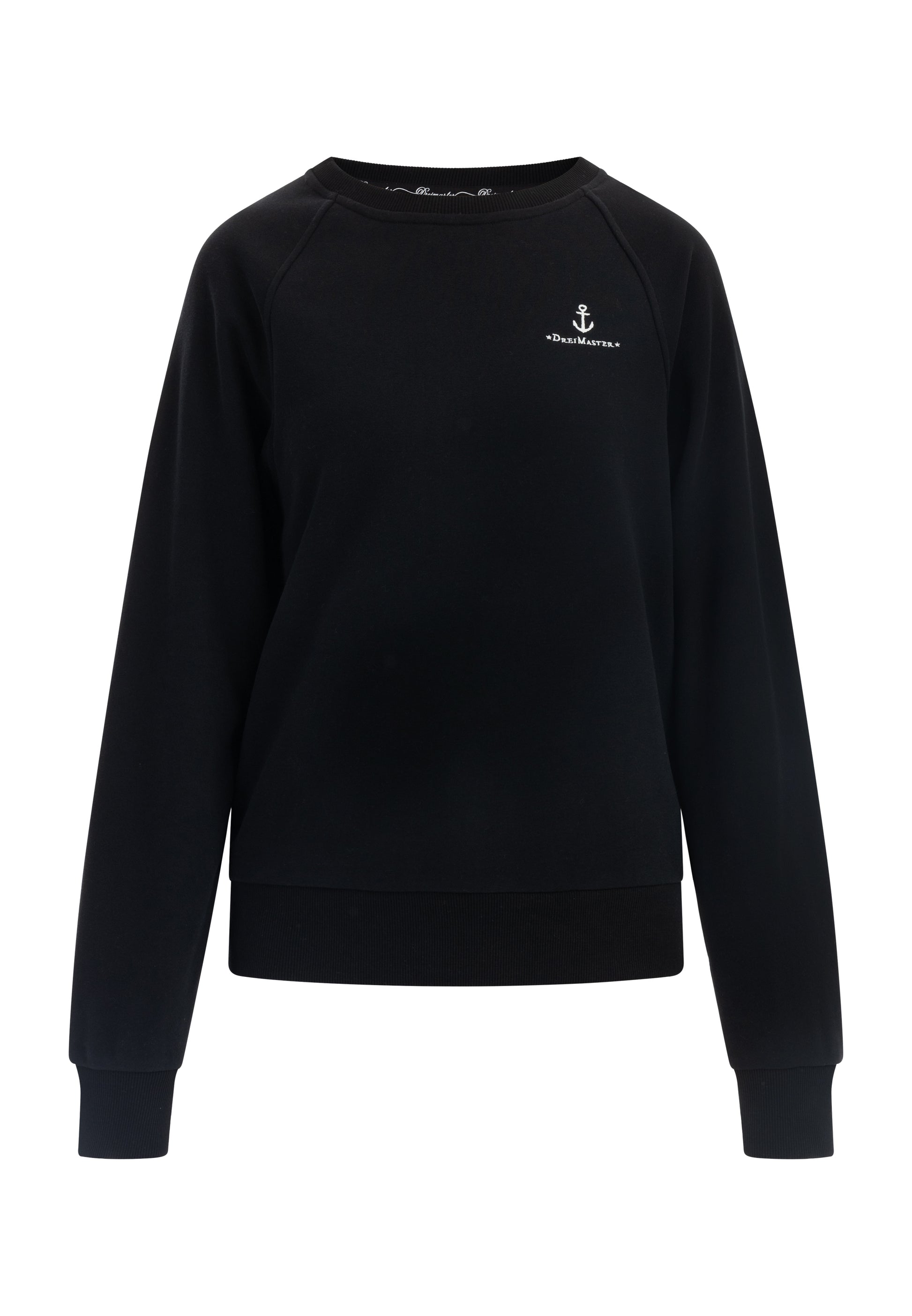 DreiMaster Maritim Damen Sweatshirt mit Rundhalsausschnitt