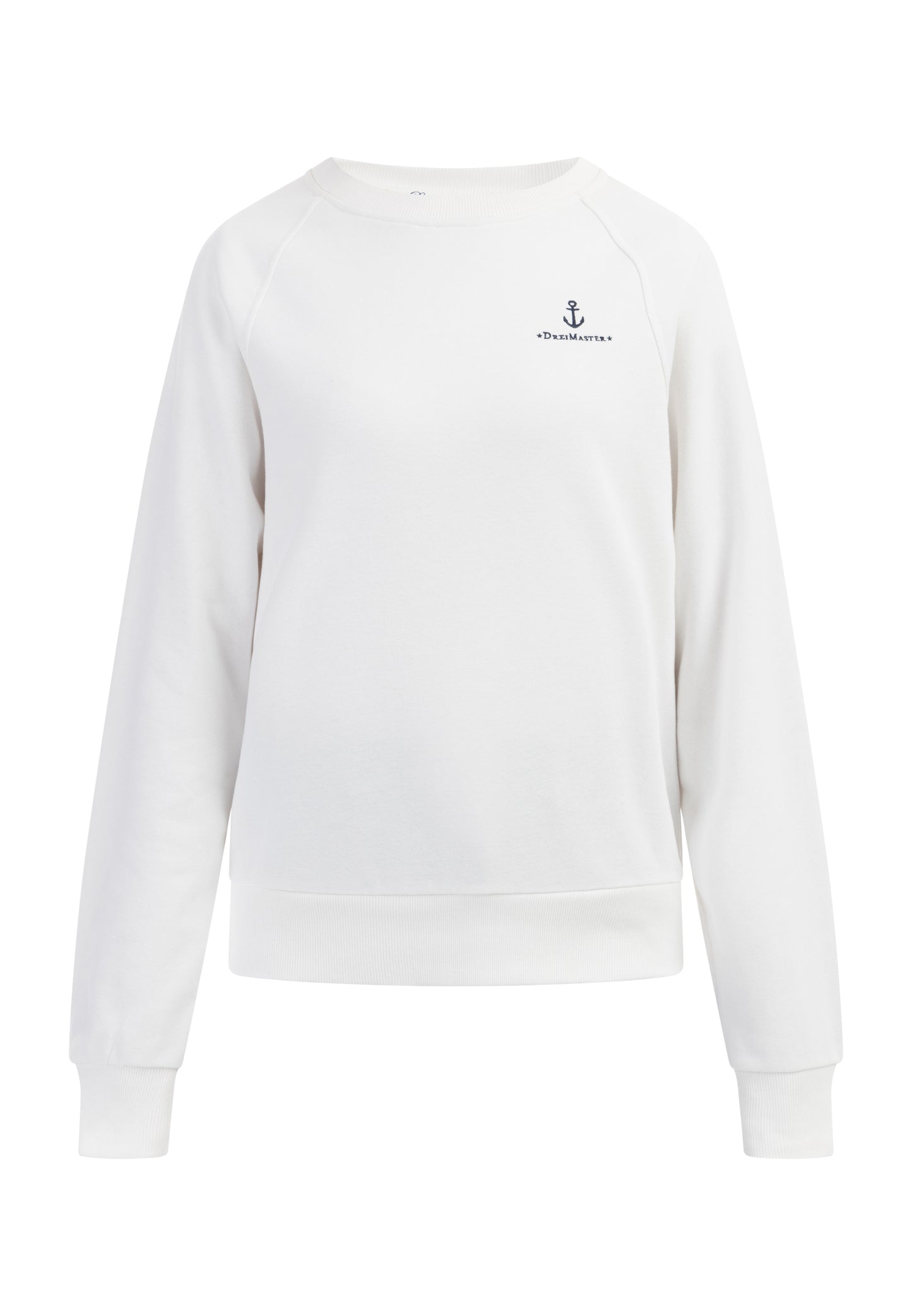 DreiMaster Maritim Damen Sweatshirt mit Rundhalsausschnitt