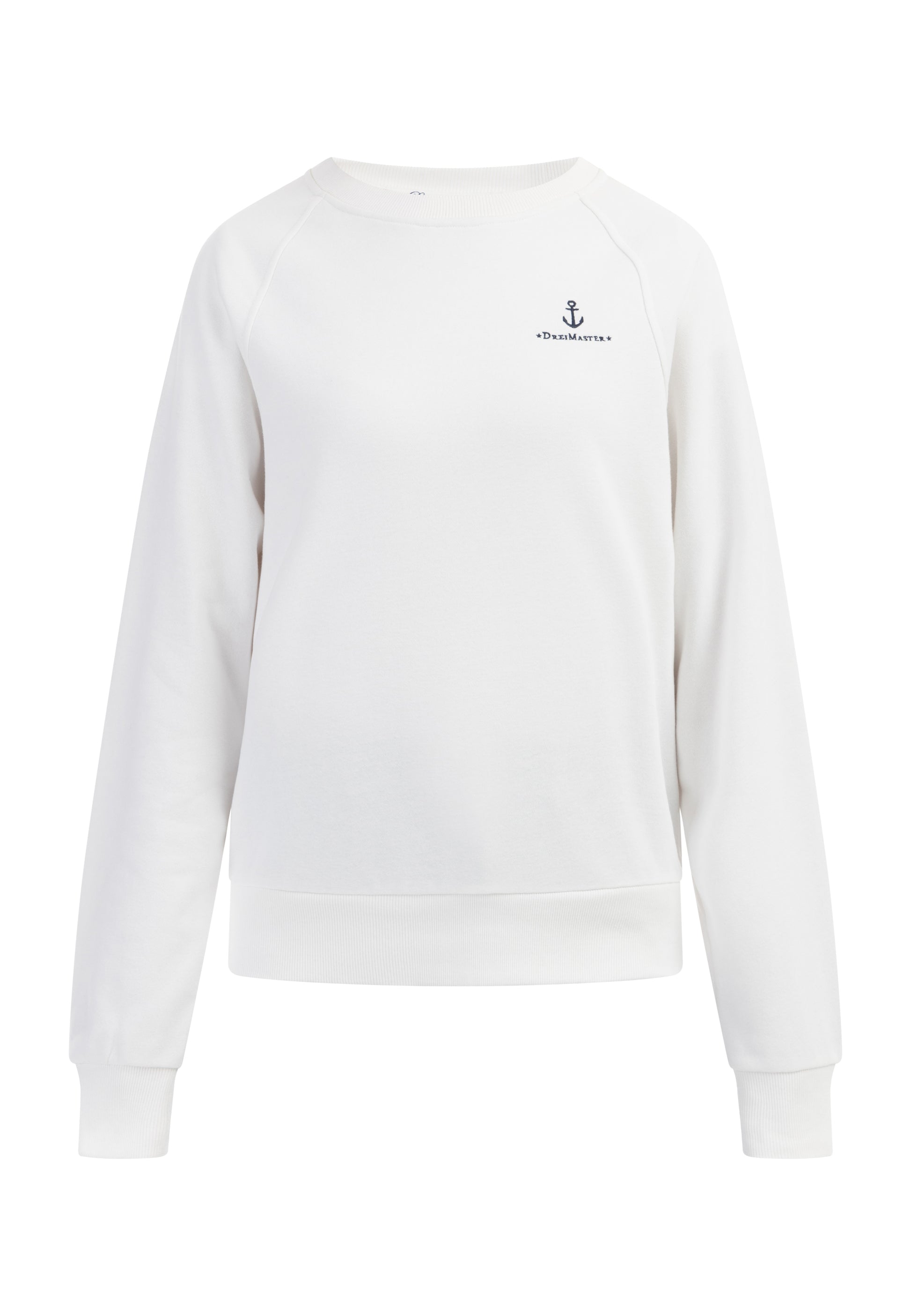 DreiMaster Maritim Damen Sweatshirt mit Rundhalsausschnitt