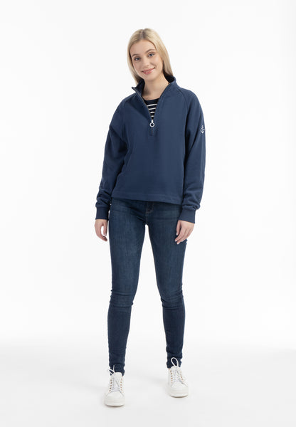 DreiMaster Maritim Damen Sweatshirt Troyer