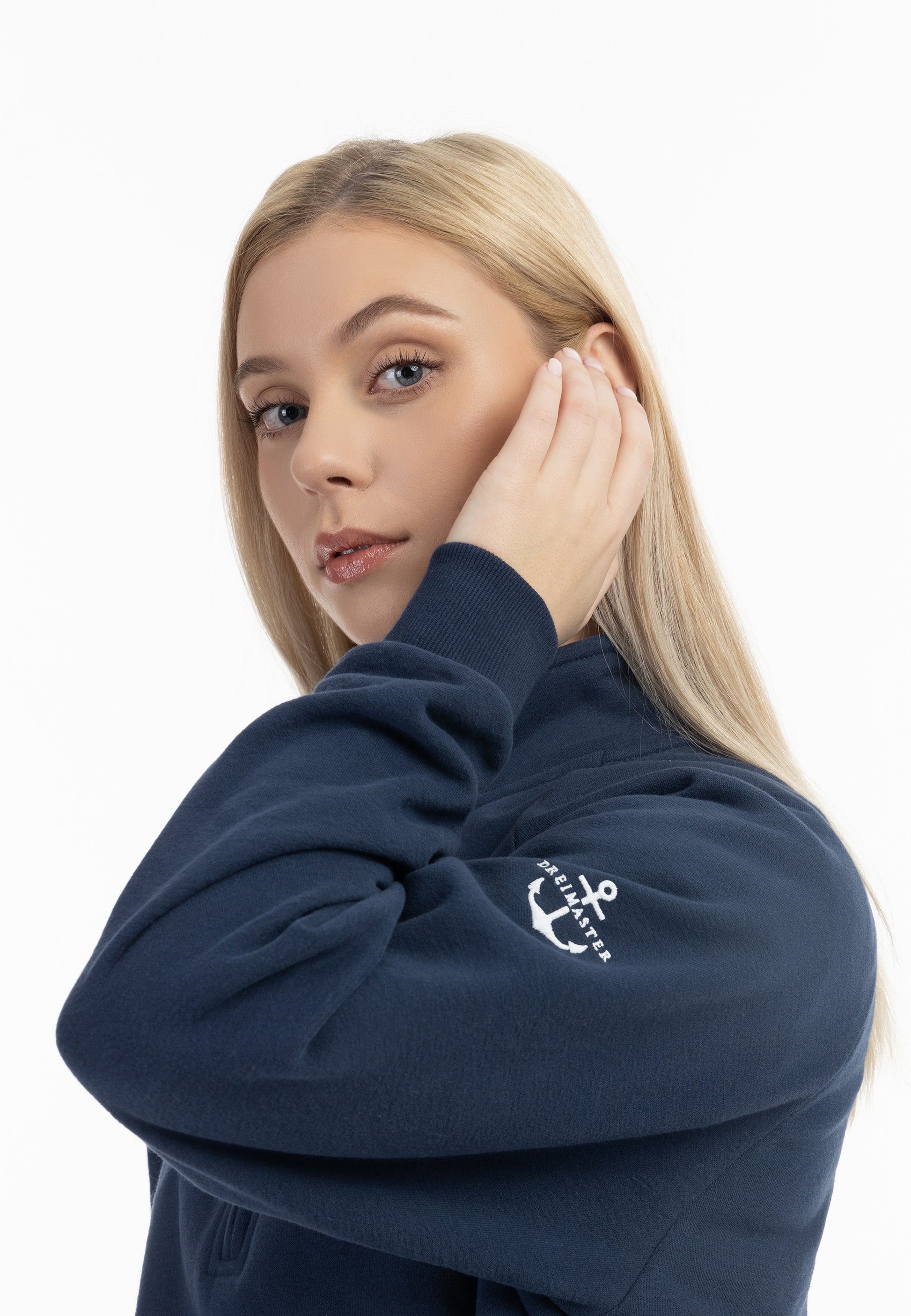 DreiMaster Maritim Damen Sweatshirt Troyer