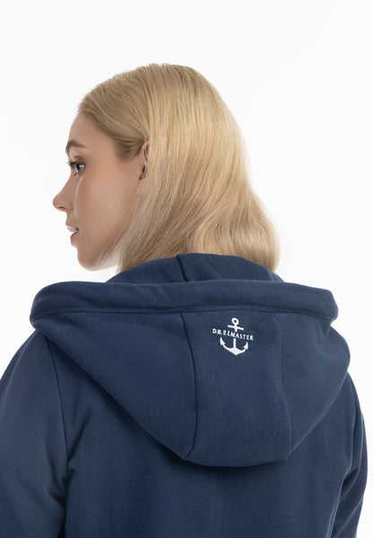 DreiMaster Maritim Damen Kapuzenjacke