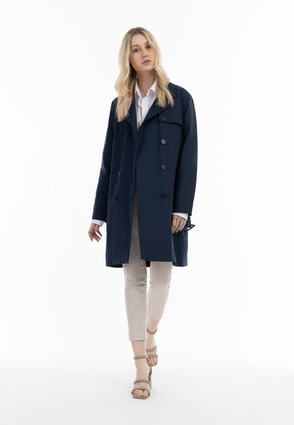 DreiMaster Klassik Women's Classic Trench Coat - Schmuddelwedda Shop