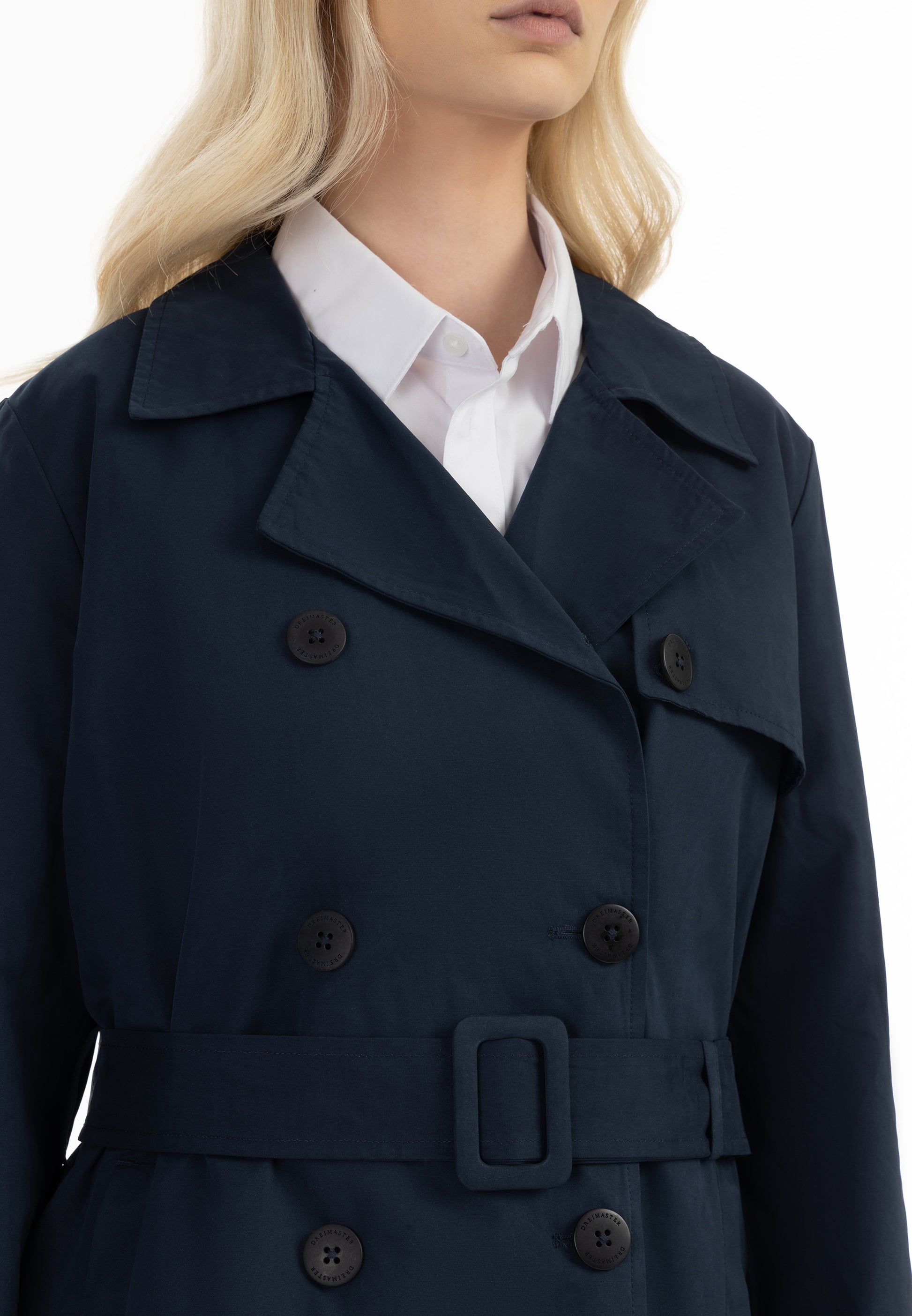 DreiMaster Klassik Women's Classic Trench Coat - Schmuddelwedda Shop