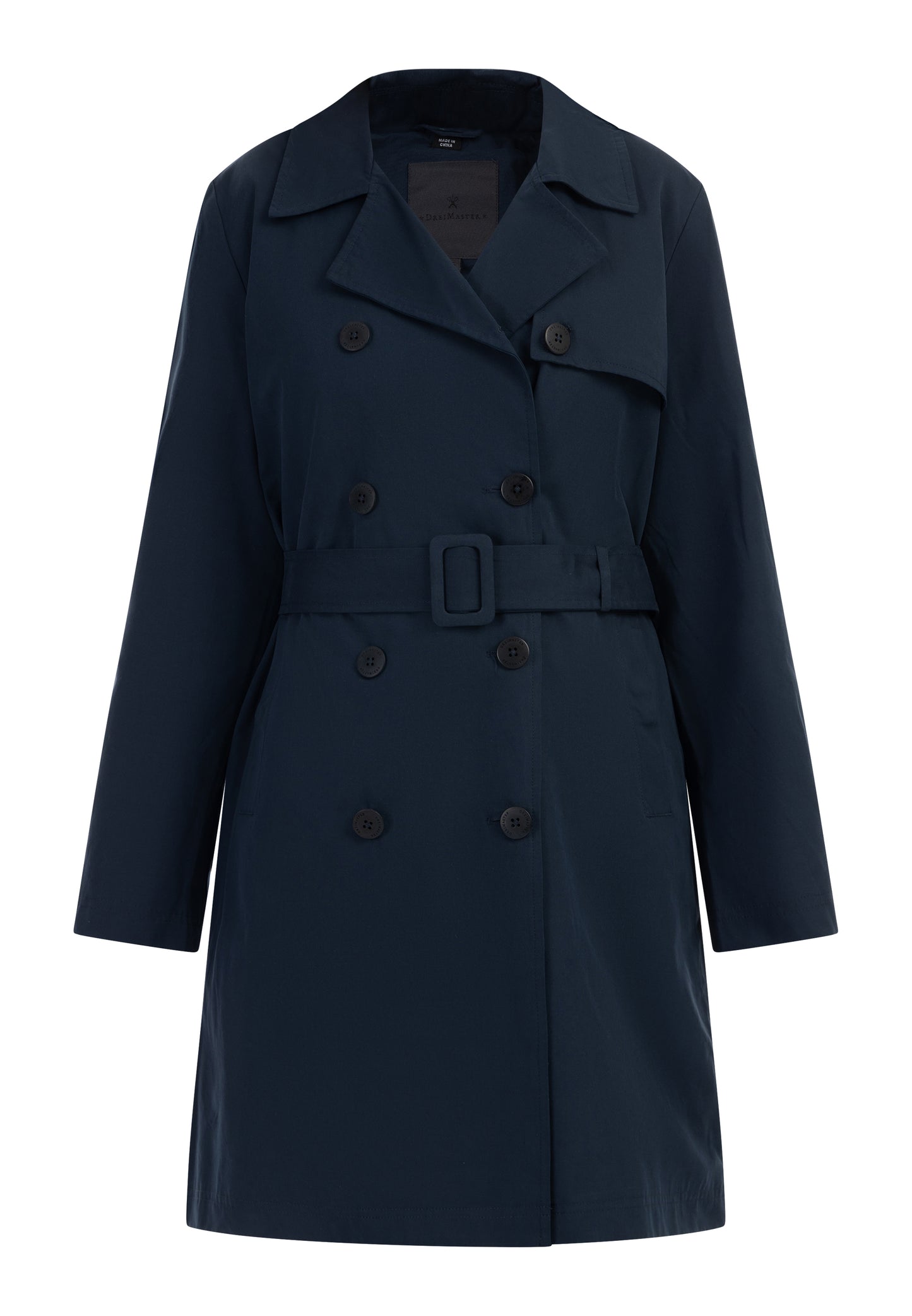 DreiMaster Klassik Women's Classic Trench Coat - Schmuddelwedda Shop