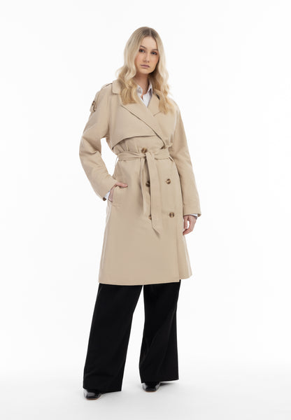 DreiMaster Klassik Women's Classic Trench Coat - Schmuddelwedda Shop