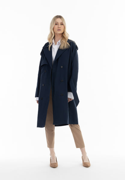 DreiMaster Klassik Klassischer Trenchcoat