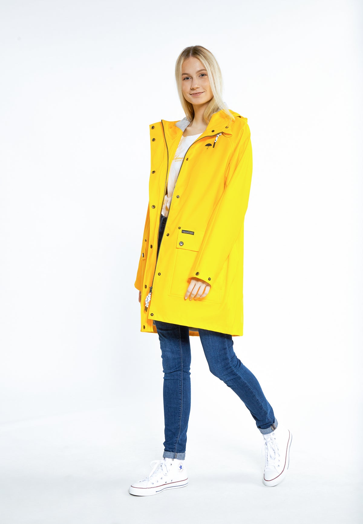 Schmuddelwedda Damen Regenmantel